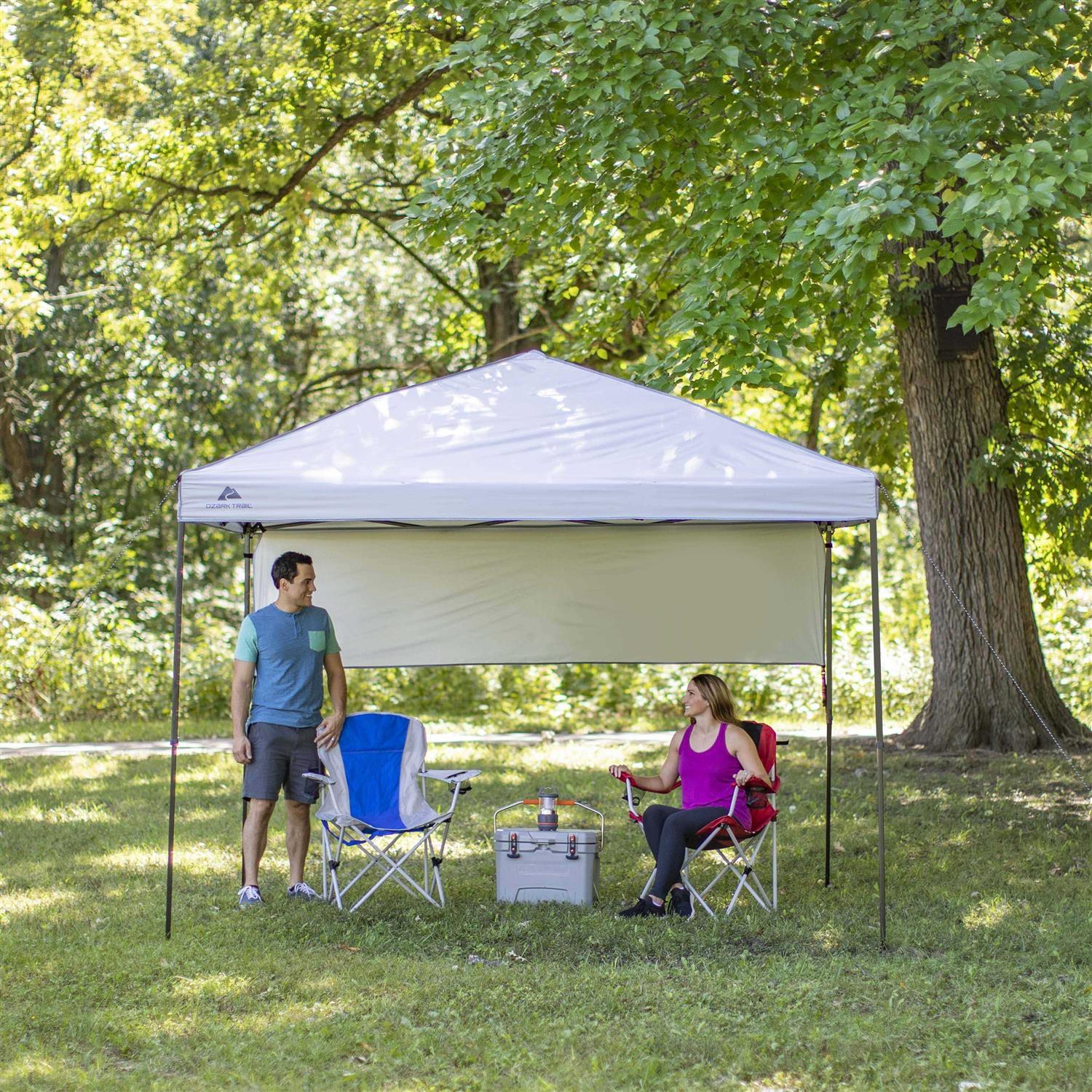 Ozark Trail 8' x 10' Gray Instant Outdoor Canopy - Image 4