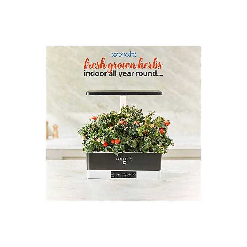 Serenelife Kit-Hydroponic Herb Garden Indoor height Adjustable Grow - Image 3