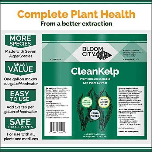 Organic Liquid Seaweed and Kelp Fertilizer Supplement by Bloom City - Image 3