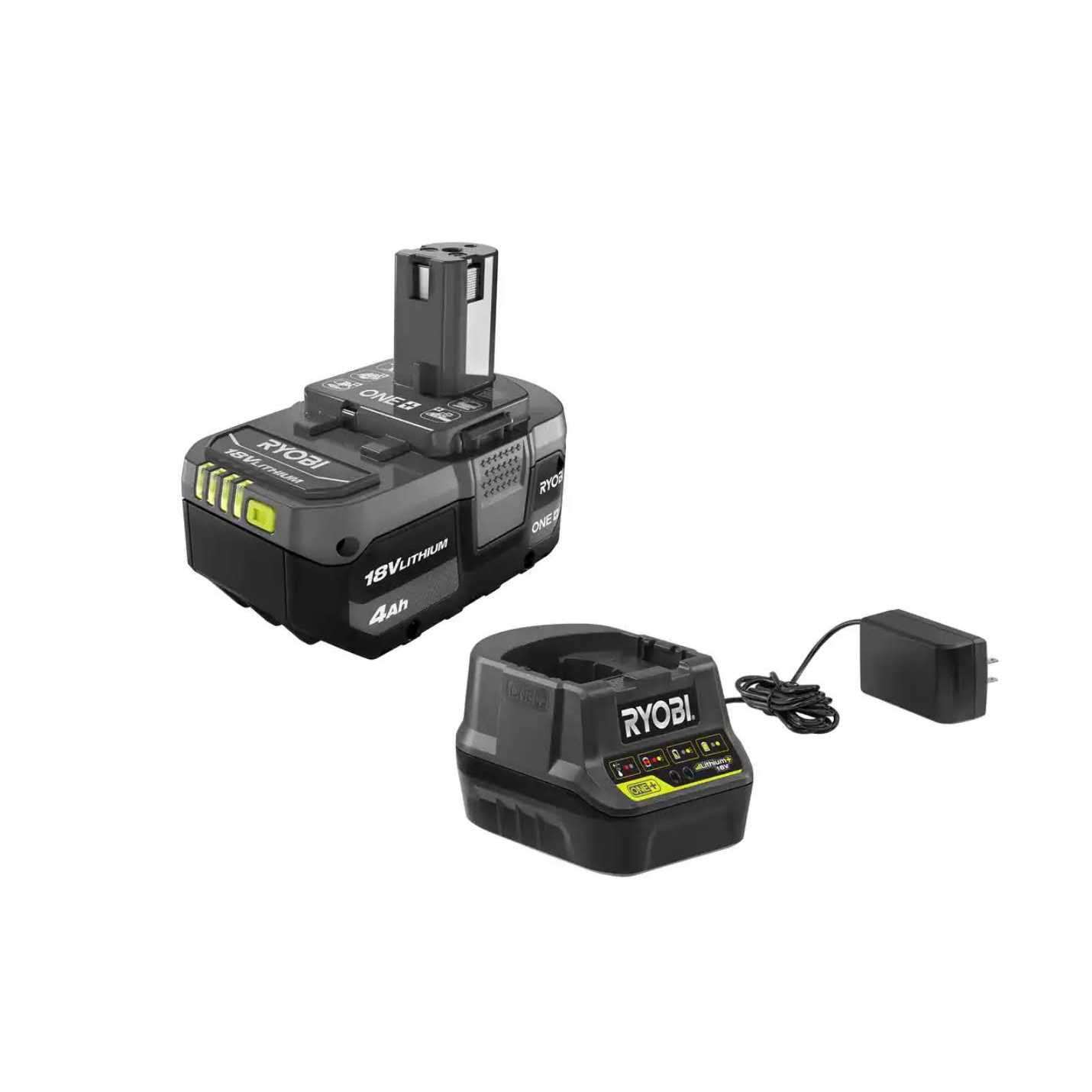 RYOBI ONE+ 18V Cordless Battery String Trimmer and Blower Combo Kit with 4.0 Ah Battery and Charger - Image 4