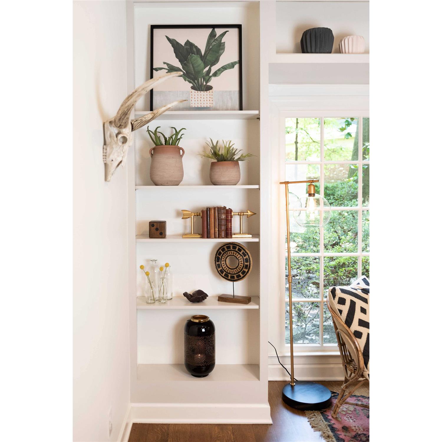 Storied Home Ceramic Fluted Flower Pot - Image 4