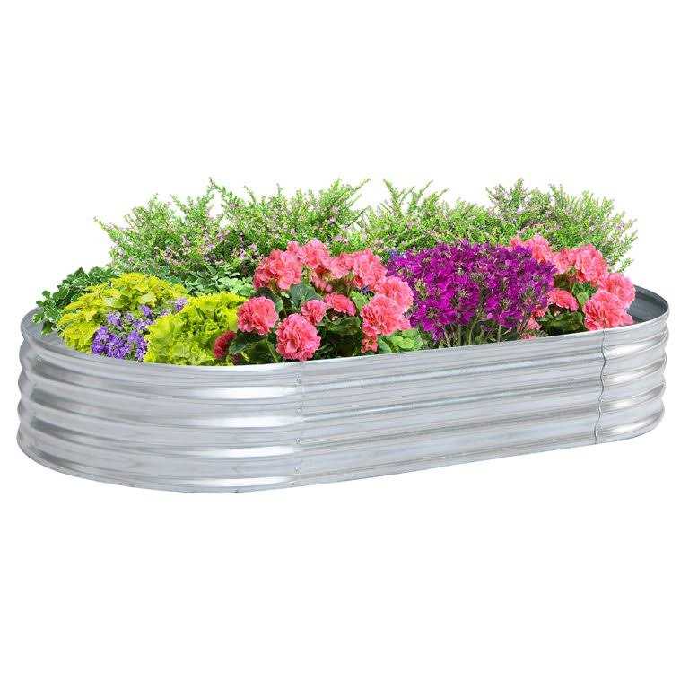 PayLessHere 6x3x1ft Galvanized Garden Bed - Image 3