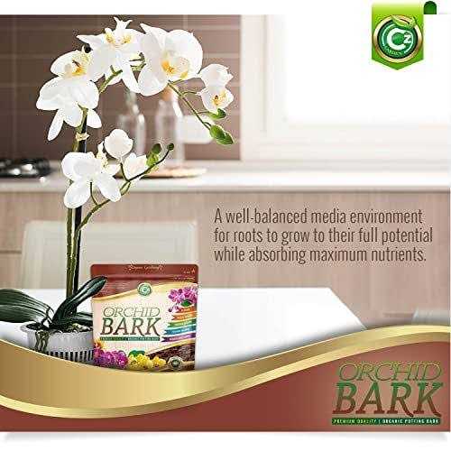 Orchid Potting Bark Made in USA Premium Garden Soil Amendment Mix for Proper Root Development of Phalaenopsis - Image 5