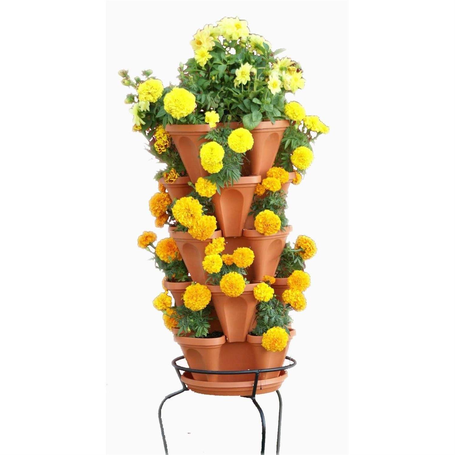 Mr Stacky 5 Tier Strawberry Planter - Image 5