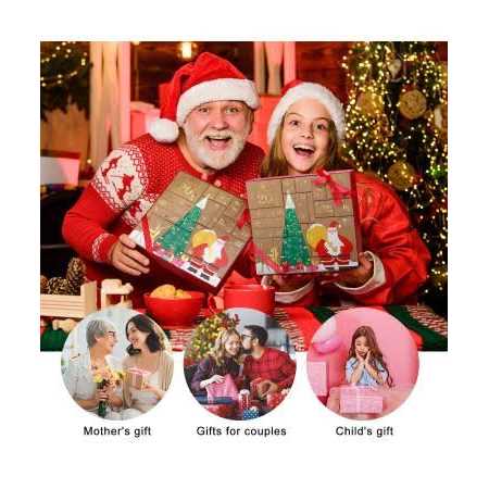 BODY & EARTH Bath Sets for Women Gift 24 Piece Set of Advent Calendar - Image 3