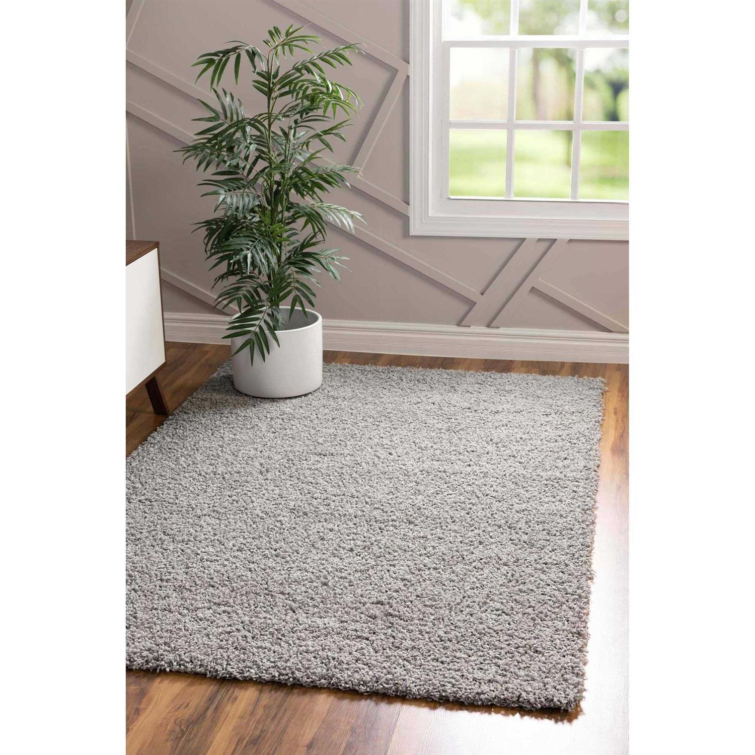 Unique Loom Solid Shag Area Rug - Image 4