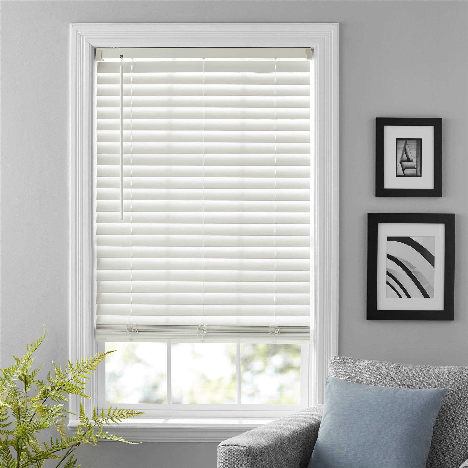 Better Homes Gardens 2-inch Cordless Faux Wood Blinds - Image 3