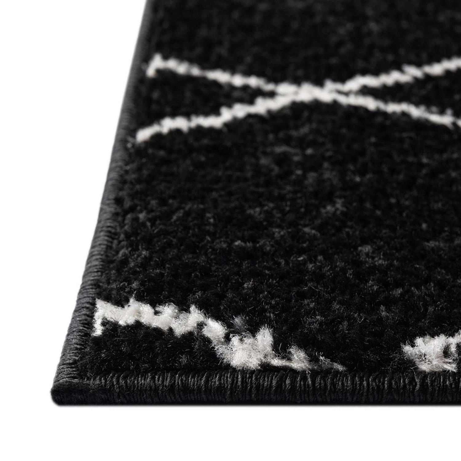 Unique Loom Geometric Trellis Frieze Area Rug - Image 4