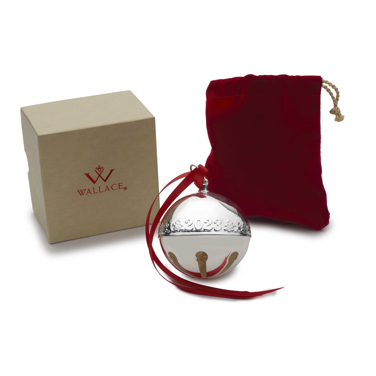 Wallace 2023 Silver-Plate Sleigh Bell - Image 4