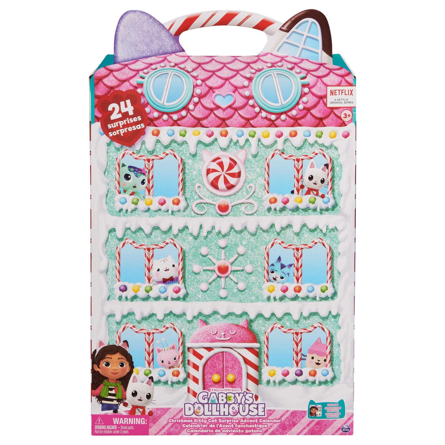 Gabby's Dollhouse 2023 Advent Calendar with 24 Surprise Toys - Image 4