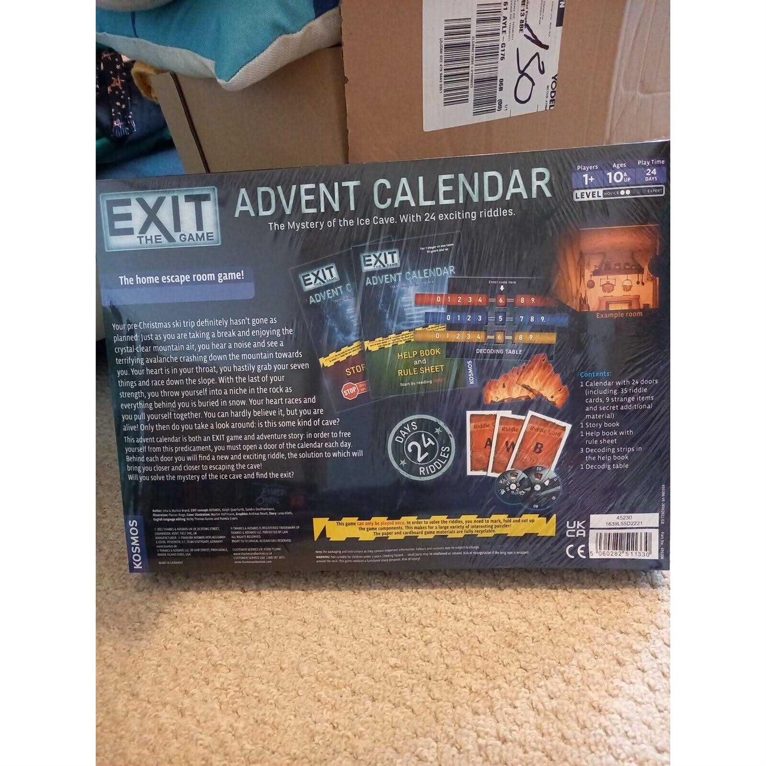 Exit Advent Calendar The Mystery of The Ice Cave - Image 4
