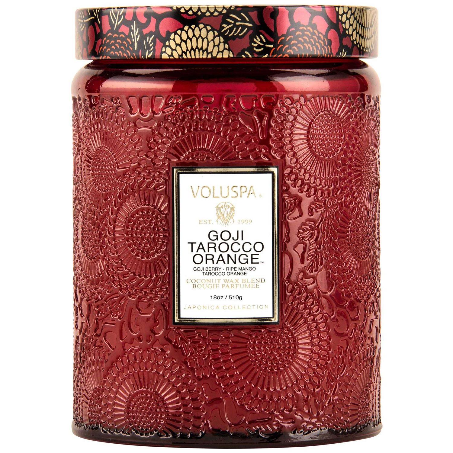 Voluspa Large Glass Jar Candle - Image 4