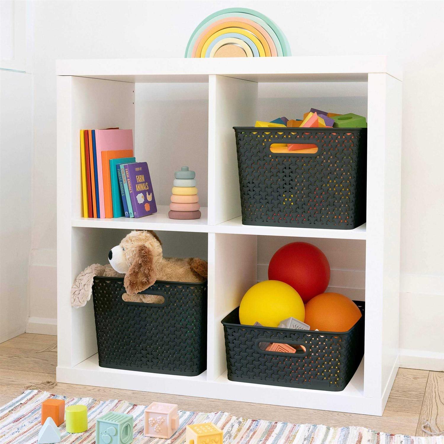 Brightroom Y-Weave Decorative Storage Basket - Image 4