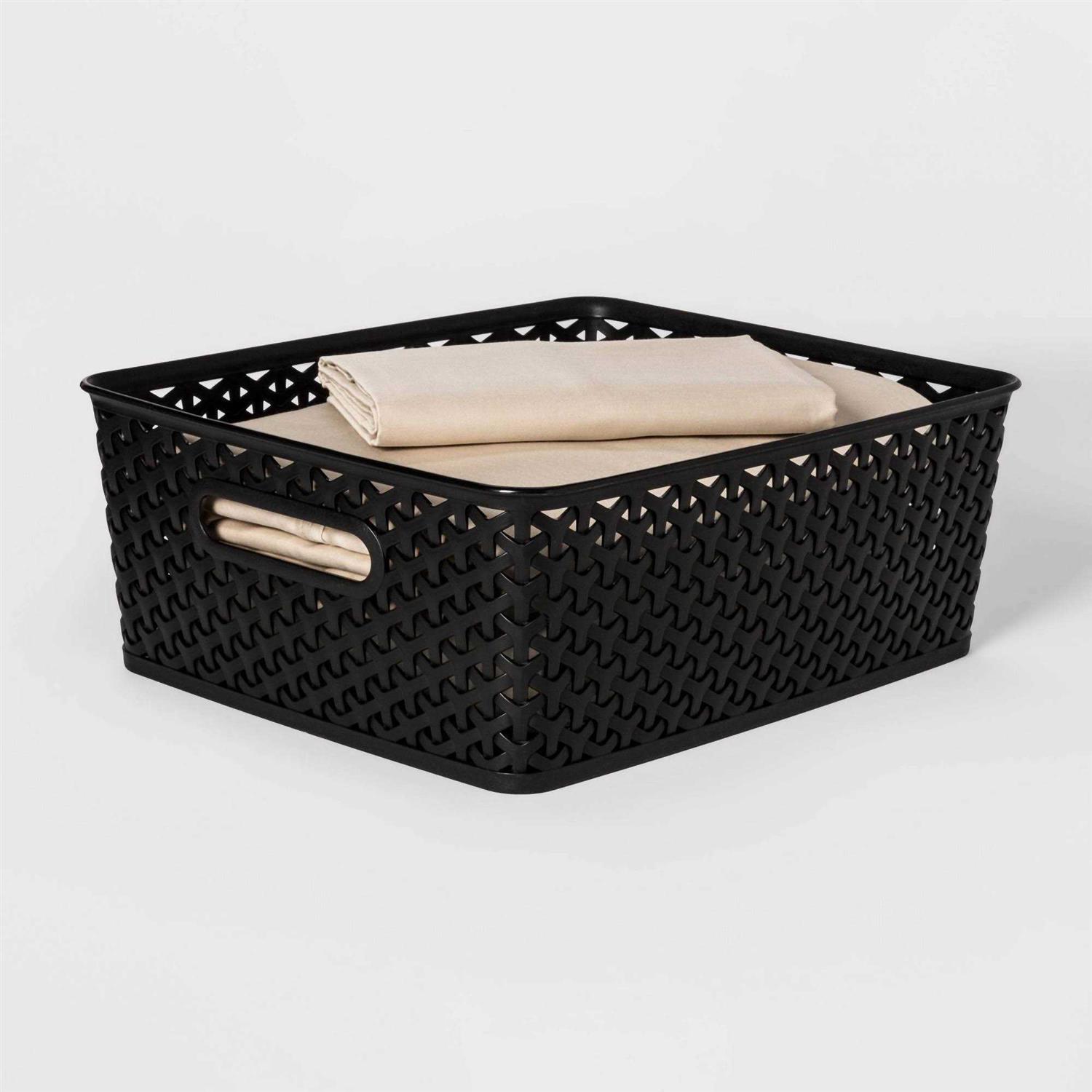 Brightroom Y-Weave Decorative Storage Basket - Image 5