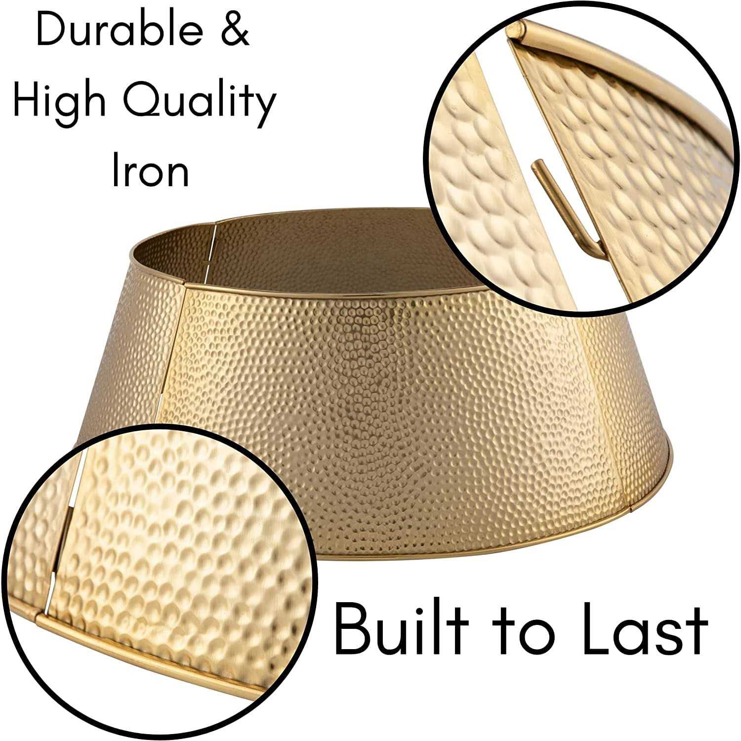 BirdRock Home 4-Panel Christmas Tree Collar - Image 4