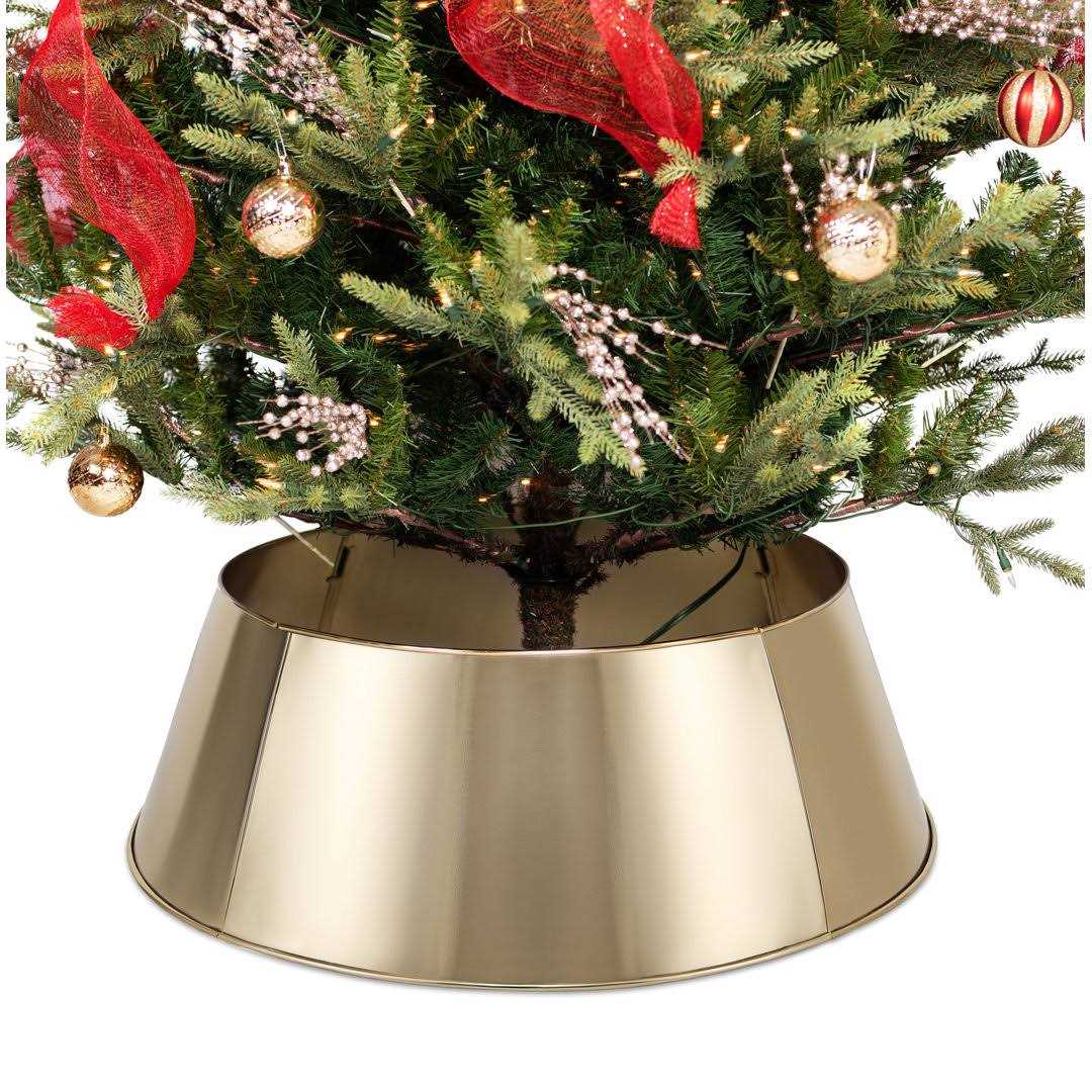 BirdRock Home 4-Panel Christmas Tree Collar - Image 4