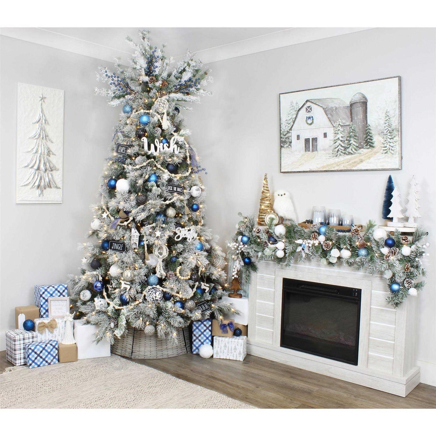 AuldHome Design AuldHome Wicker Christmas Tree Collar - Image 3