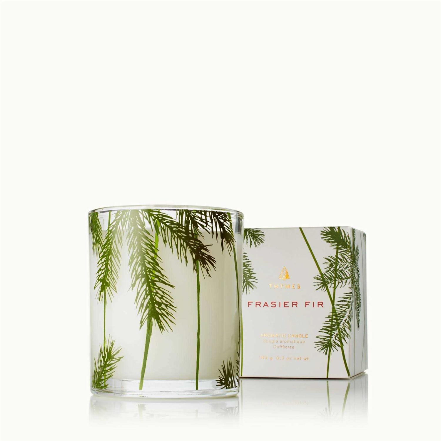 Thymes Frasier Fir Pine Needle Candle Highly Scented Candles for a Luxury Home Fragrance - Image 3