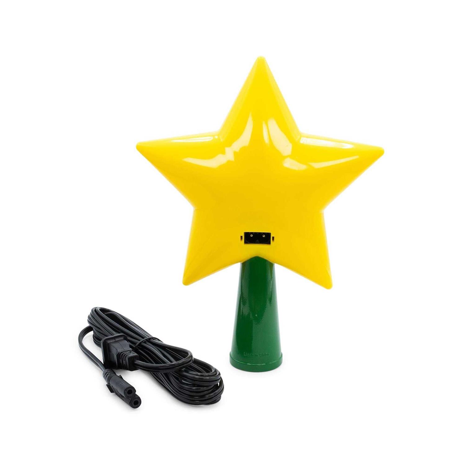 Tree Topper Mario Super Star Gen 2 Plug in Light Up Christmas - Image 4
