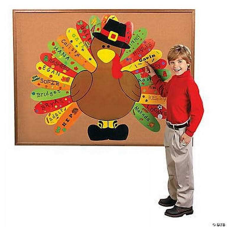 DIY Turkey Bulletin Board Set - Image 4