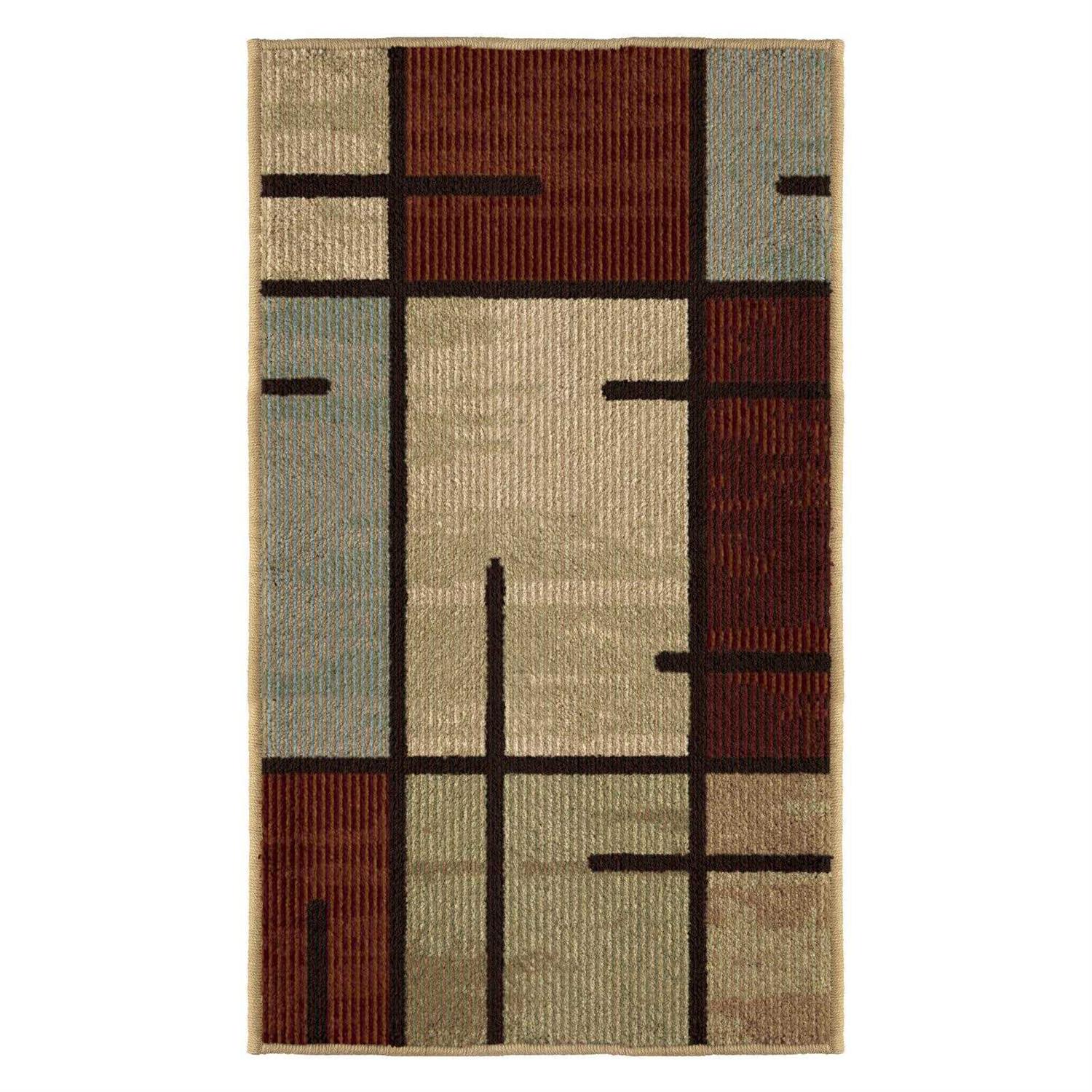 Better Homes Gardens Spice Grid Area Rug - Image 3
