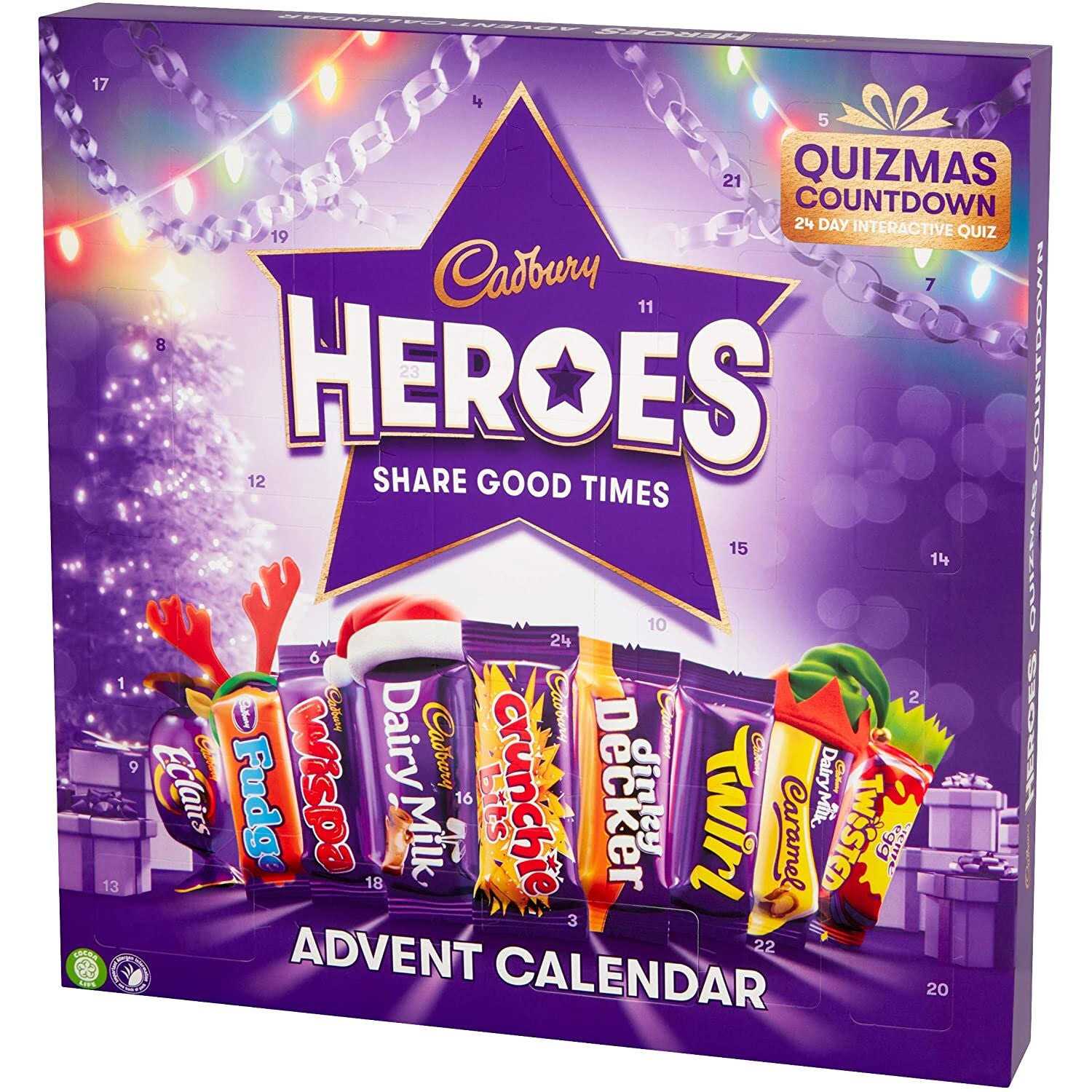 Cadbury Heroes Advent Calendar - Image 3