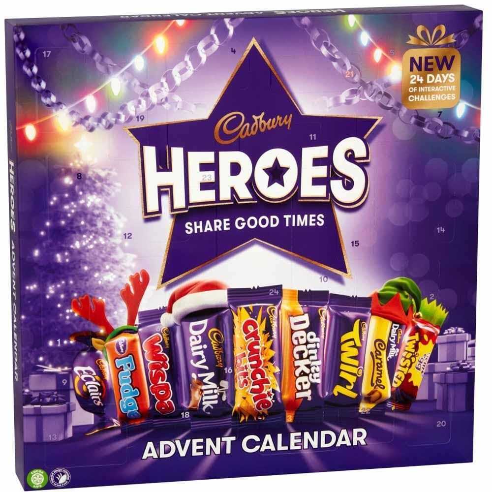 Cadbury Heroes Advent Calendar - Image 3