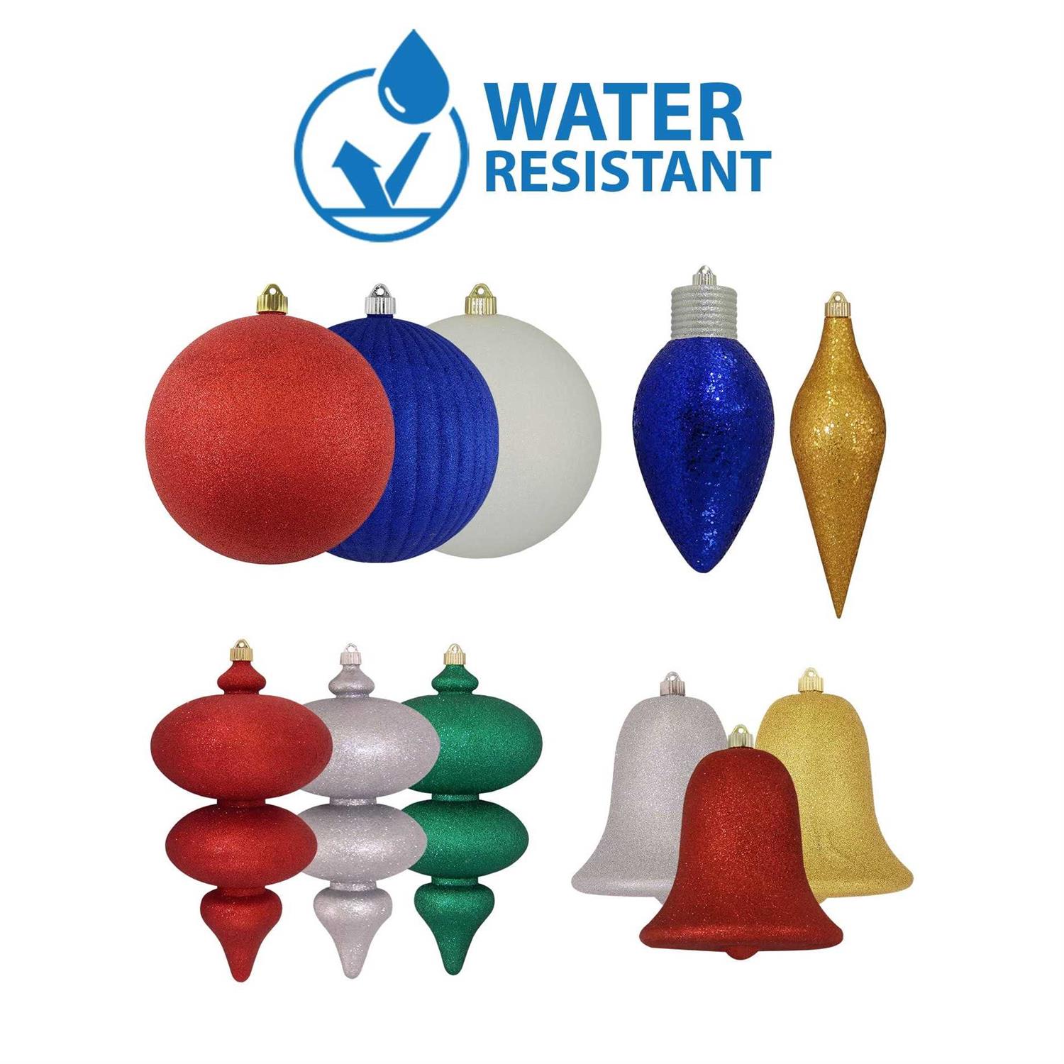 Christmas By Krebs Solid Commercial Grade Indoor and Outdoor Shatterproof Plastic - Image 4