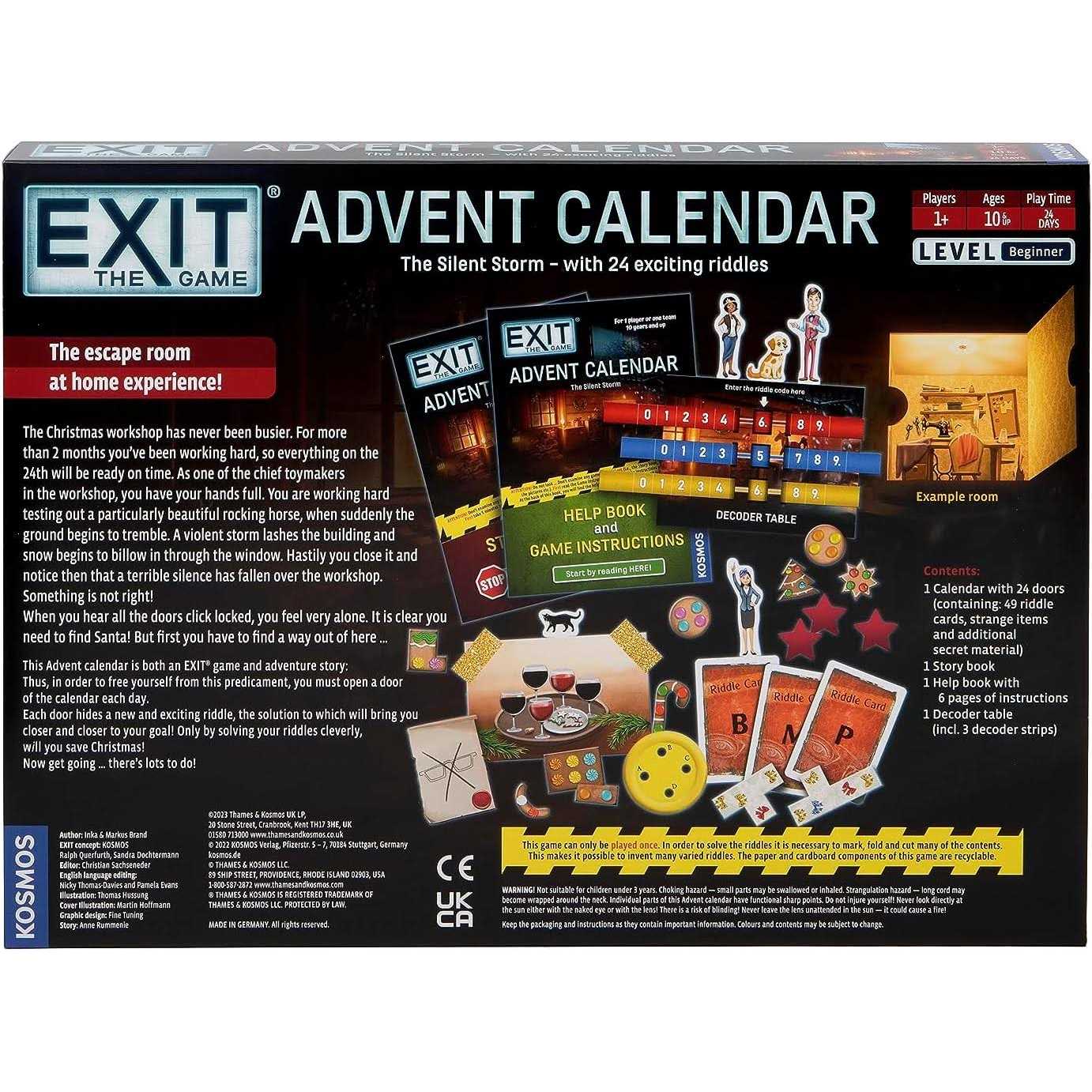 Exit The Game Advent Calendar - Image 3
