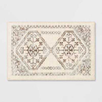 Threshold Kensington Washable Persian Style Rug Cream - Image 3