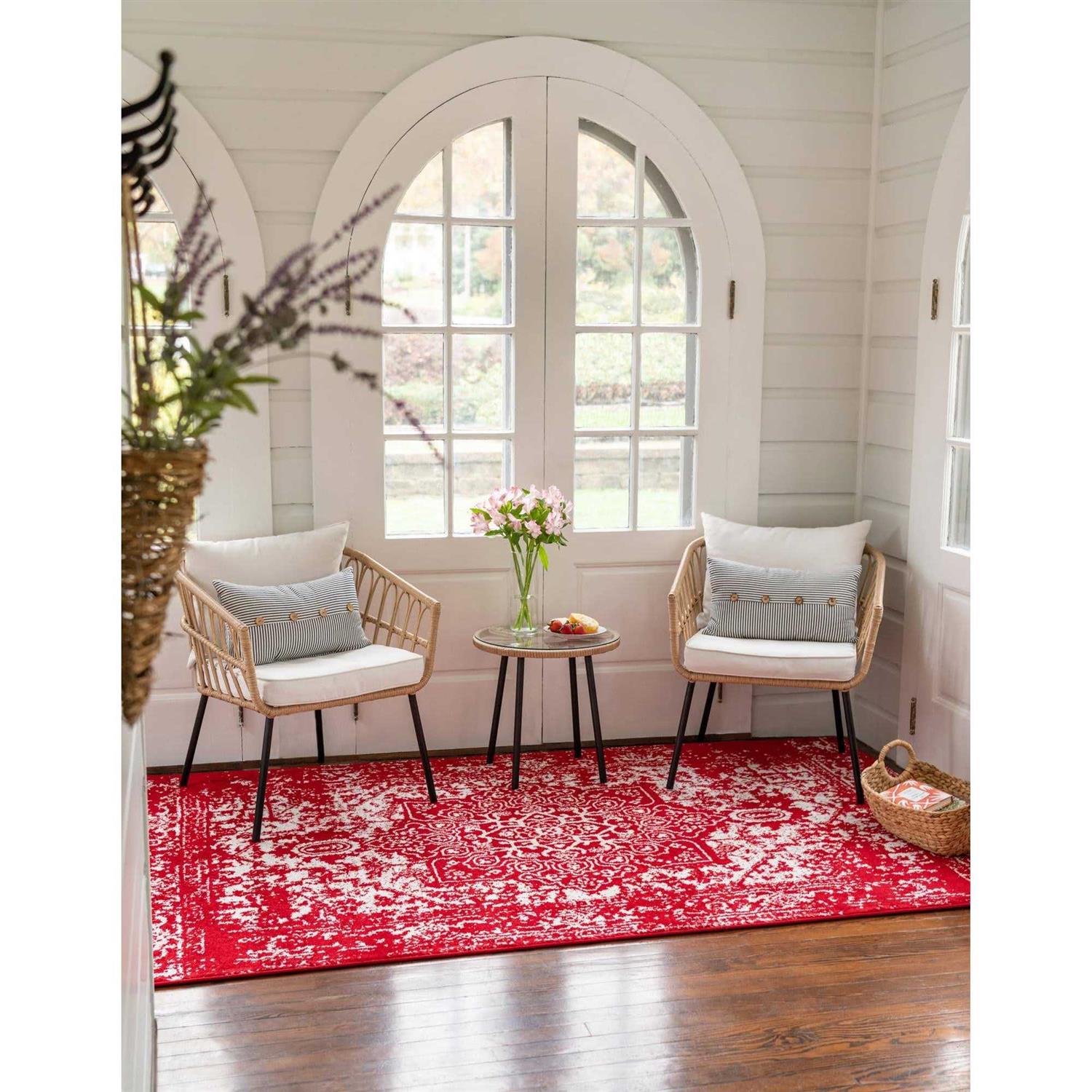 Unique Loom Medallion Richmond Rug - Image 4