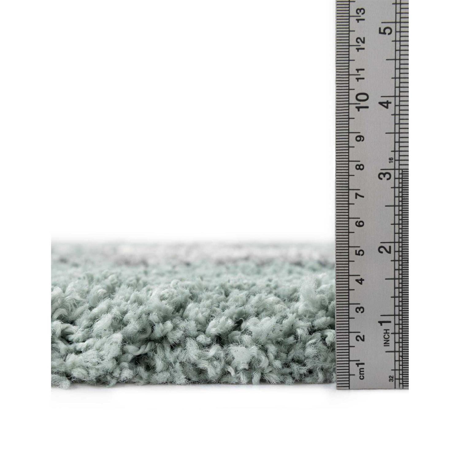 Soft Touch Shag Gray Area Rug - Image 4