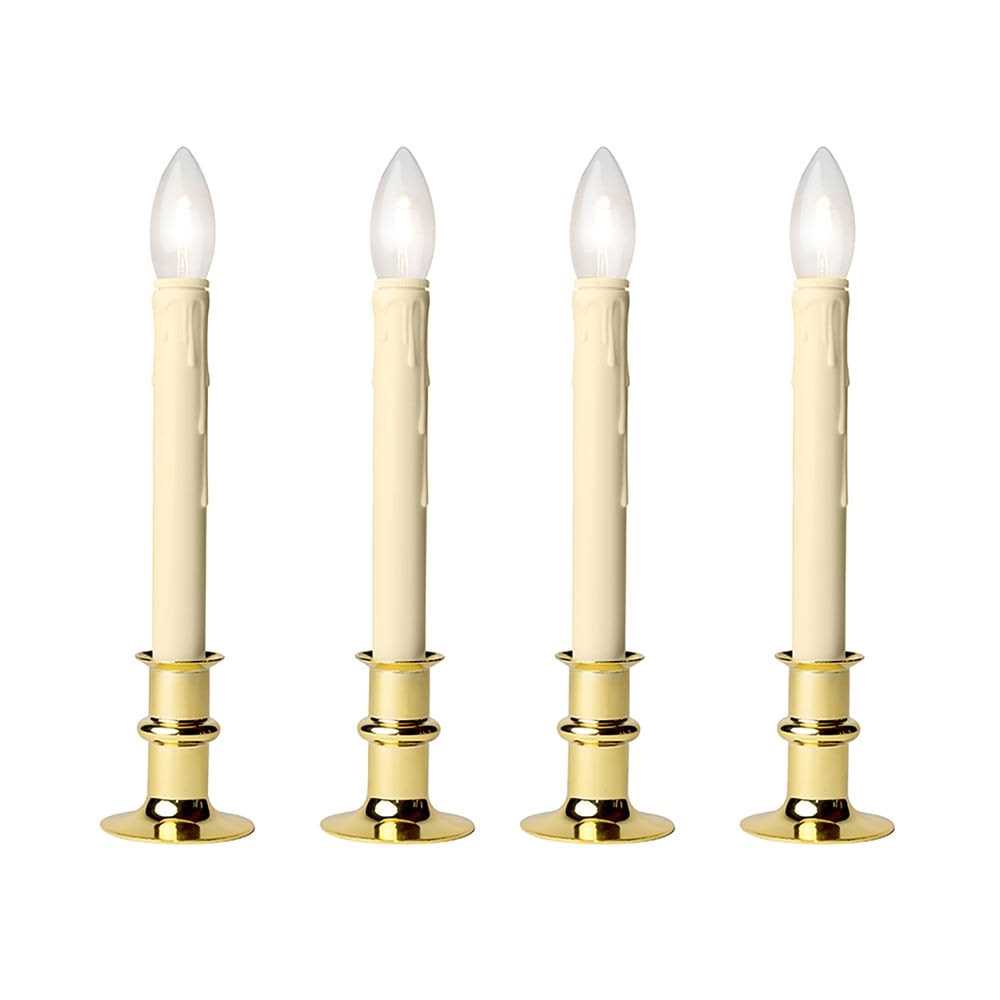 Battery Operated Bi-Directional LED Adjustable Candle 2-pack or 4-pack - Image 4