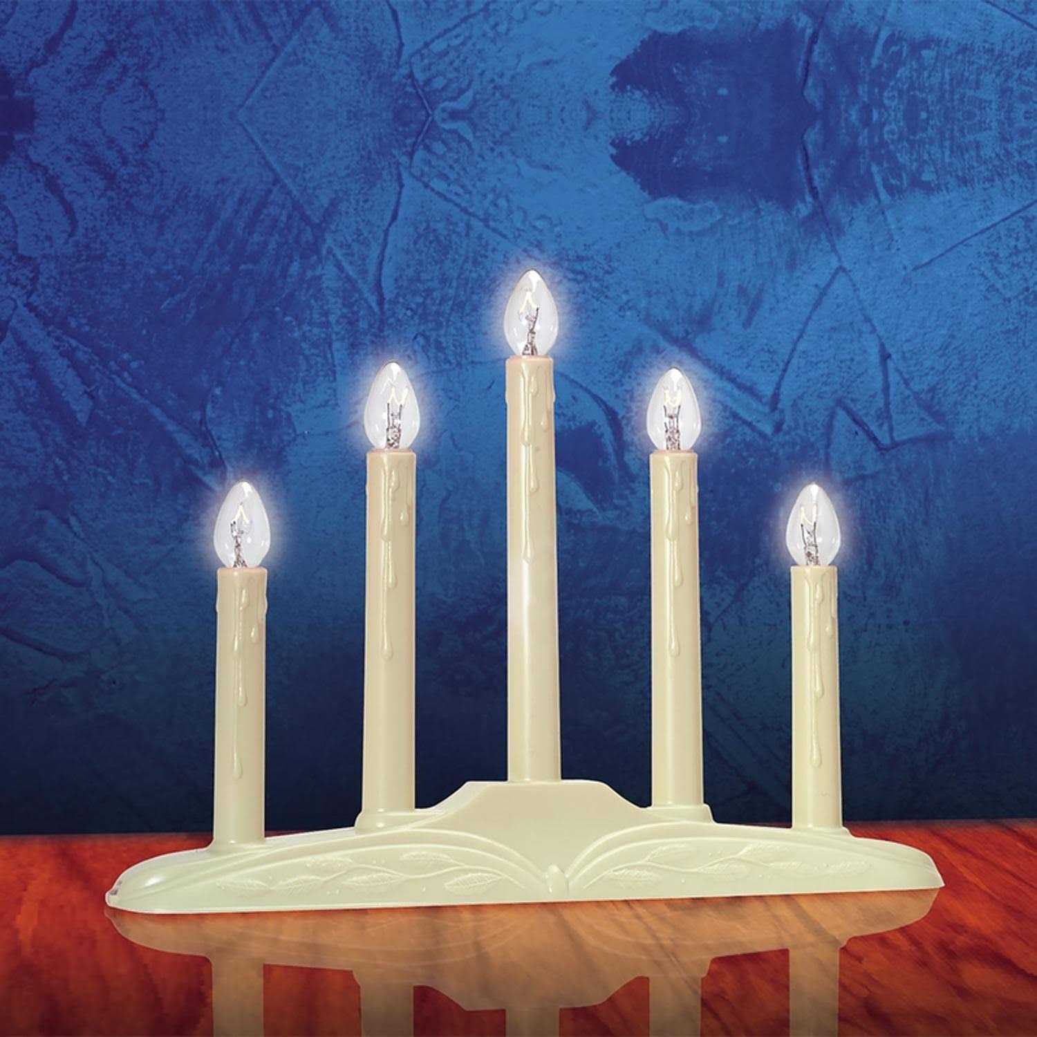 Celebrations Incandescent Clear/White Candolier - Image 4