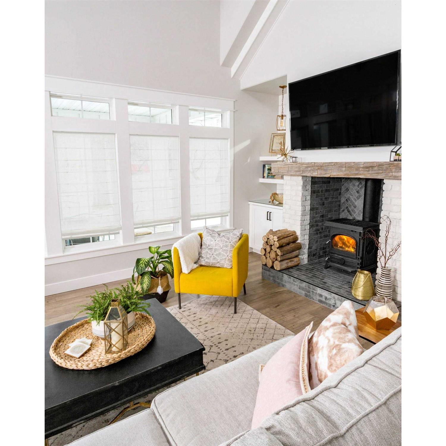 Chicology Blackout Cordless Roman Shades Del Mar 64 - Image 3