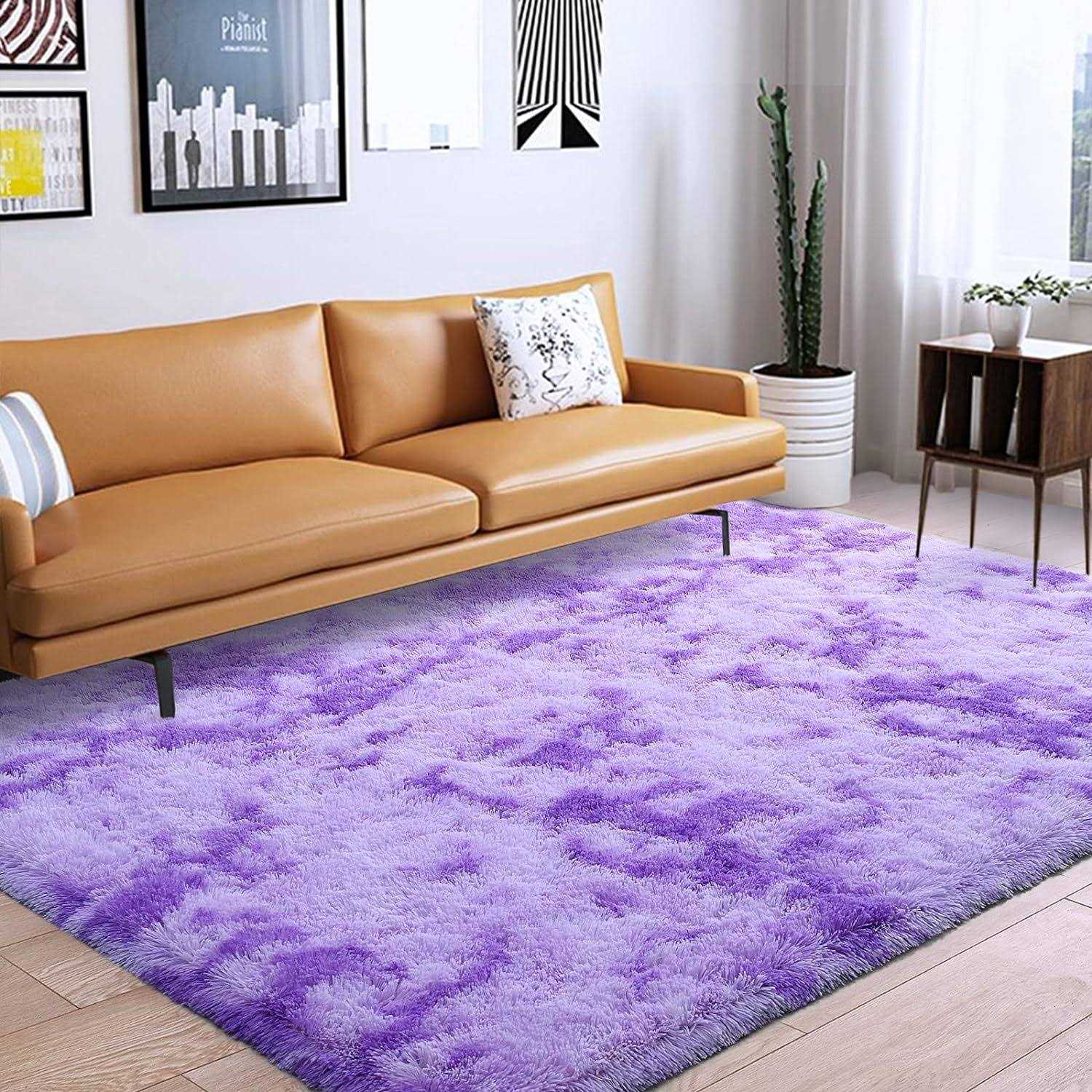 Dweike Super Soft Shaggy Rugs Fluffy Carpets - Image 4
