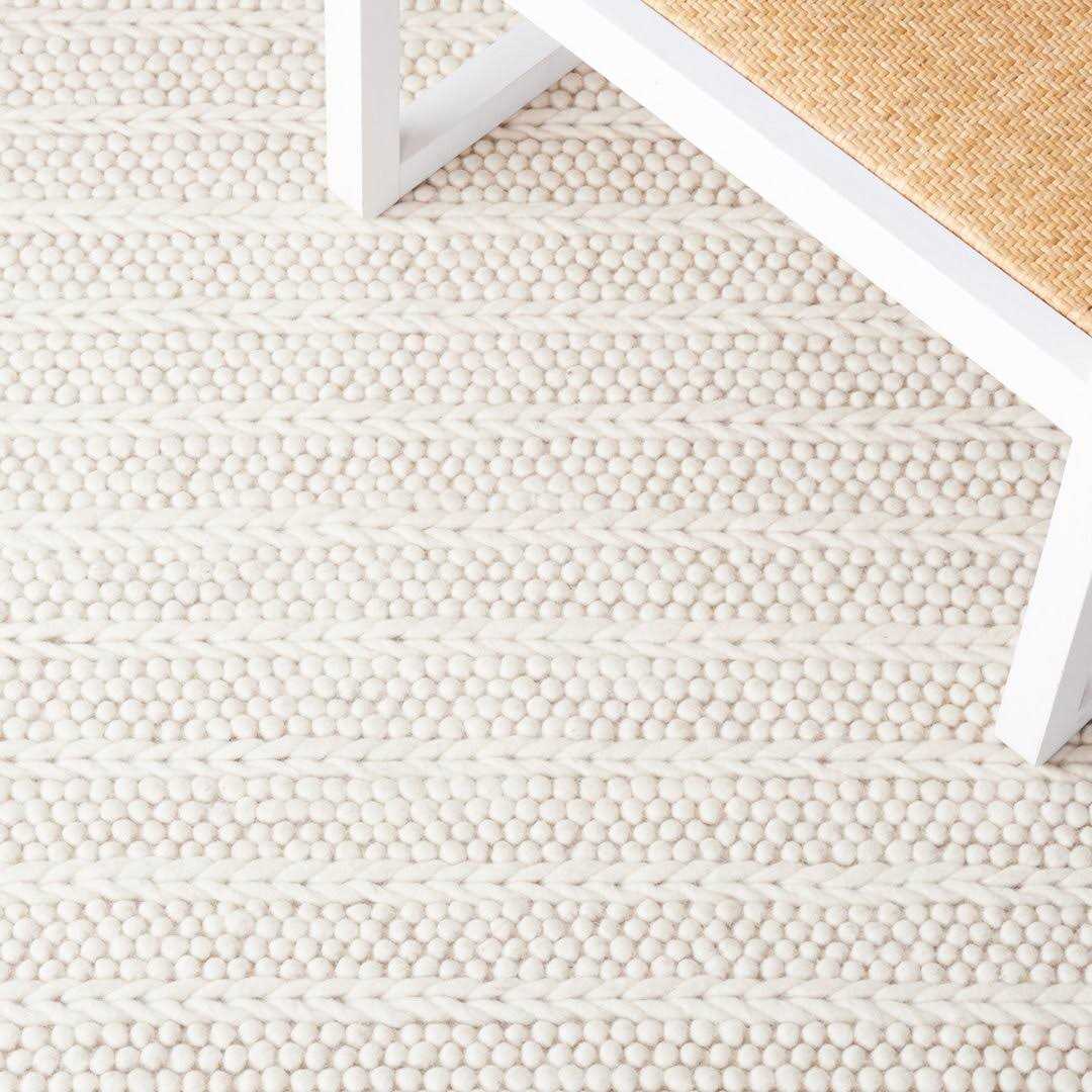 Sestina Handmade Flatweave Ivory Area Rug Joss & Main Rug - Image 3