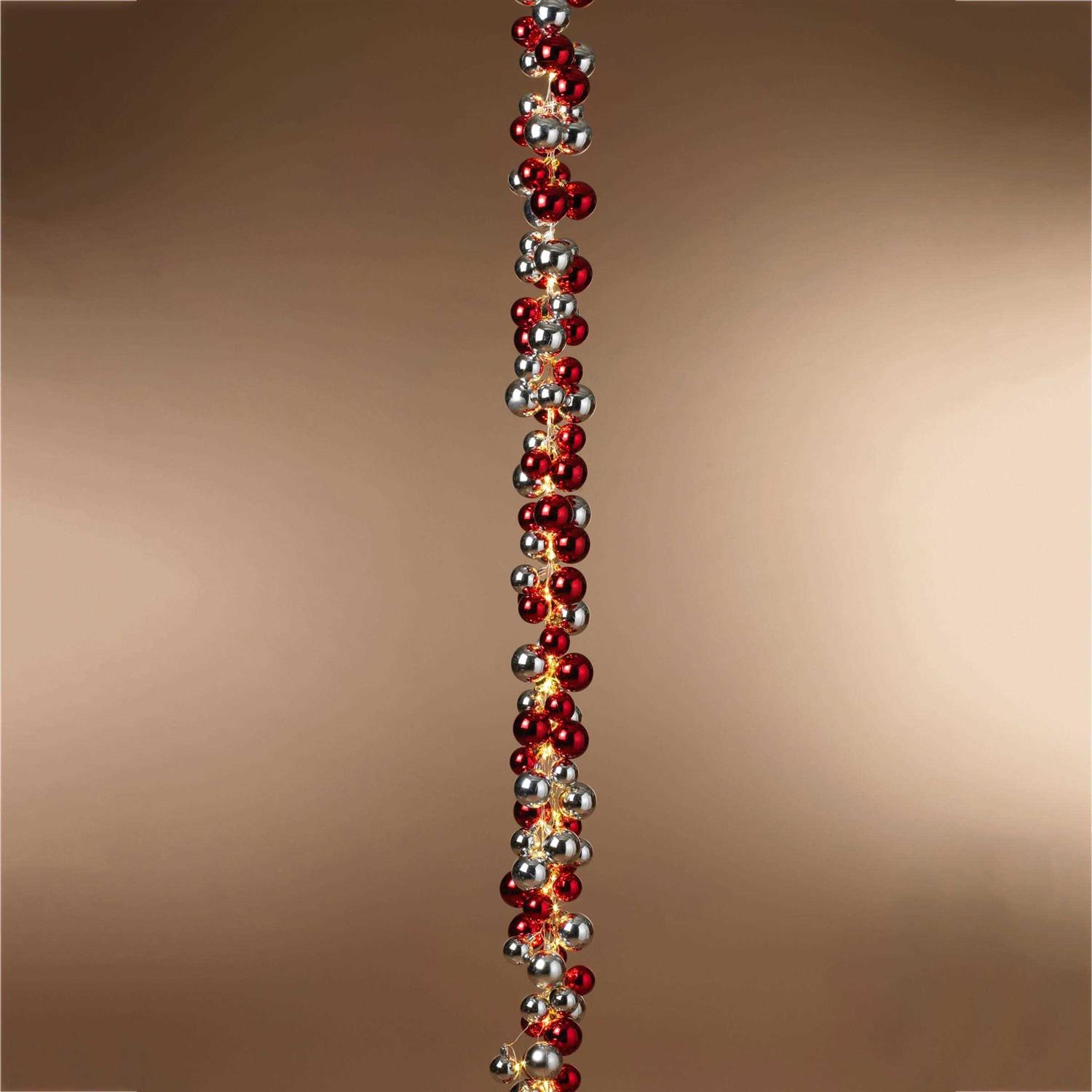 Electric Lighted Ornament Garland Gerson International - Image 3