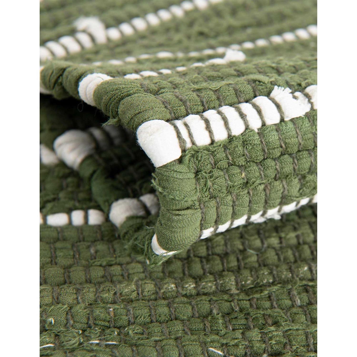 Unique Loom Chindi Cotton Area Rug - Image 3