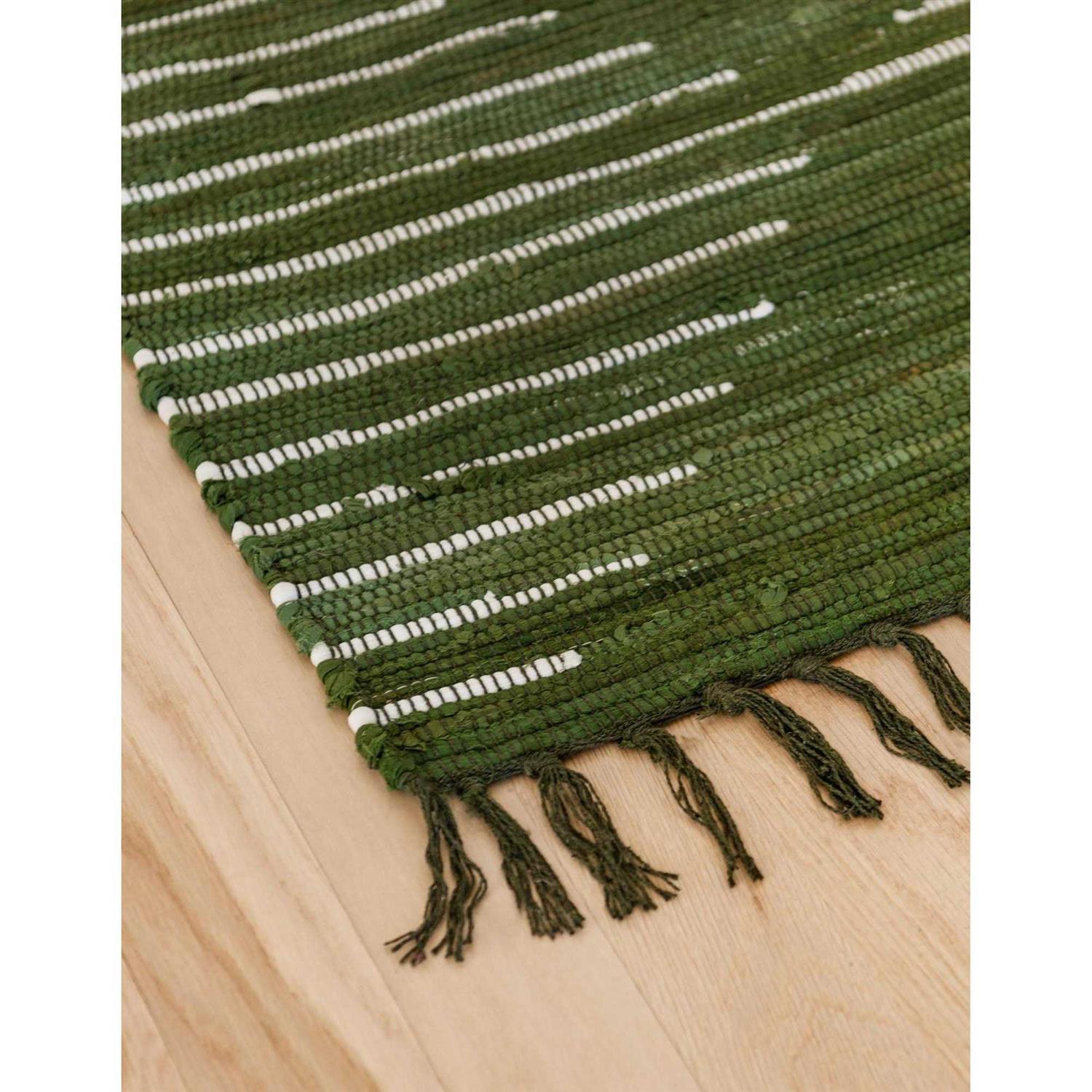 Unique Loom Chindi Cotton Area Rug - Image 4