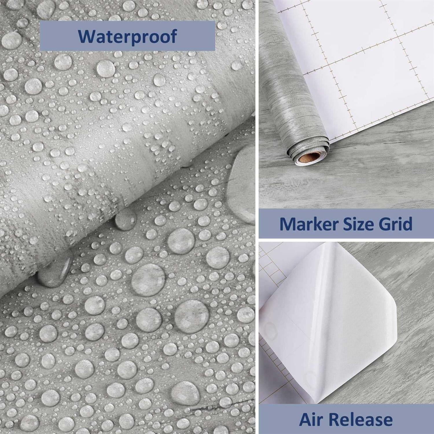 Westick Peel and Stick Countertop Contact Paper Wood Grain - Image 5