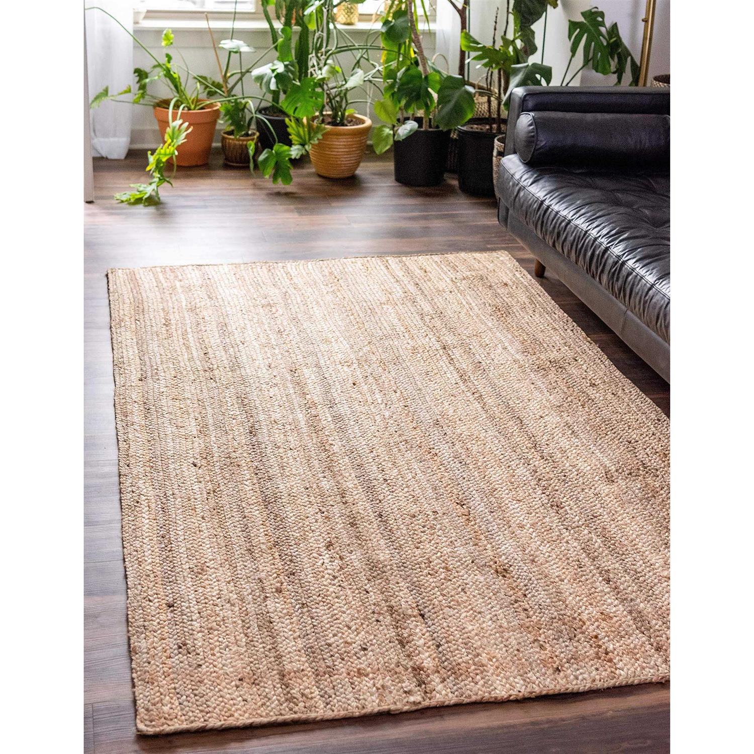 Unique Loom Dhaka Braided Jute Rug - Image 5
