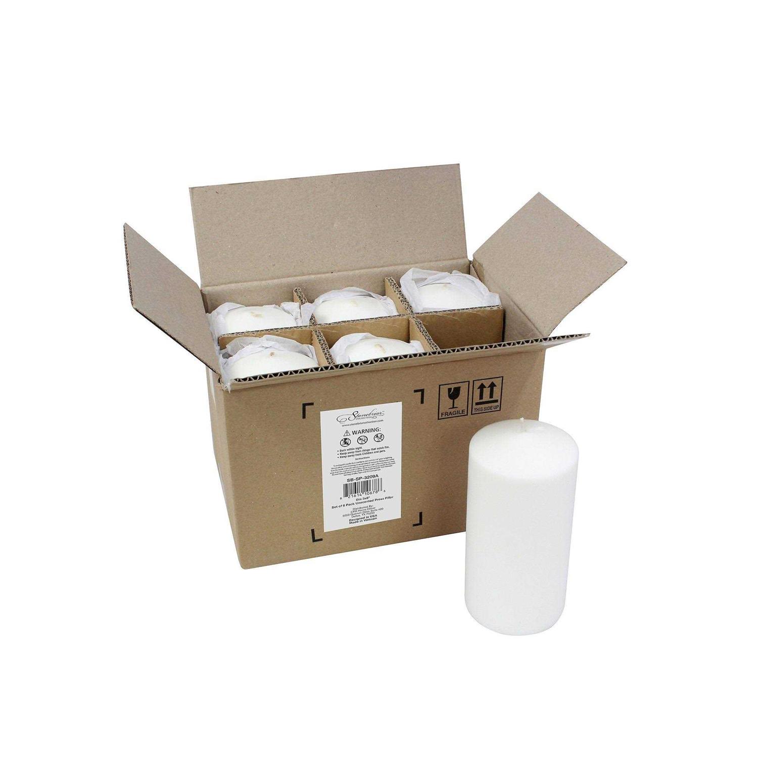 Stonebriar Collection Unscented Pillar Candles - Image 3