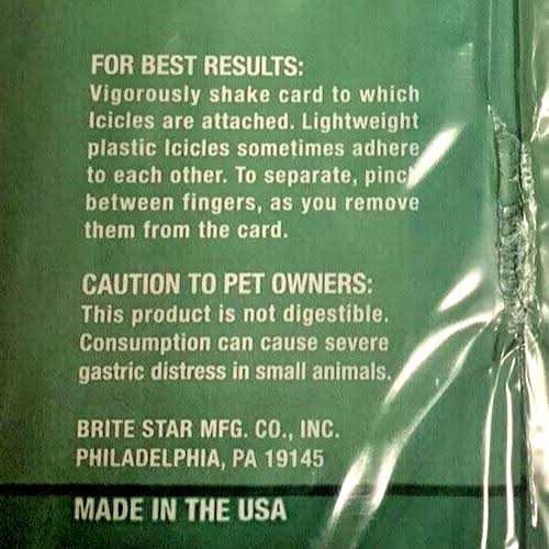 Brite Star Tinsel Icicles - Image 5