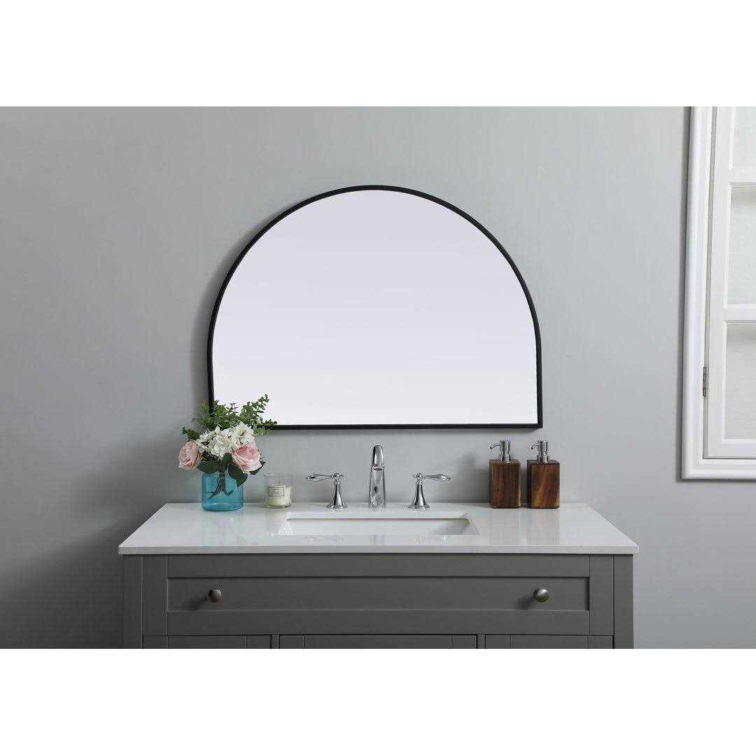 Savina Arch Metal Wall Mirror - Image 3