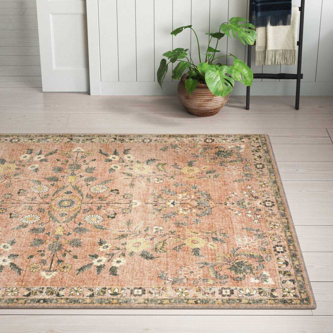 Birch Lane™ Berger Floral Area Rug Rug - Image 3
