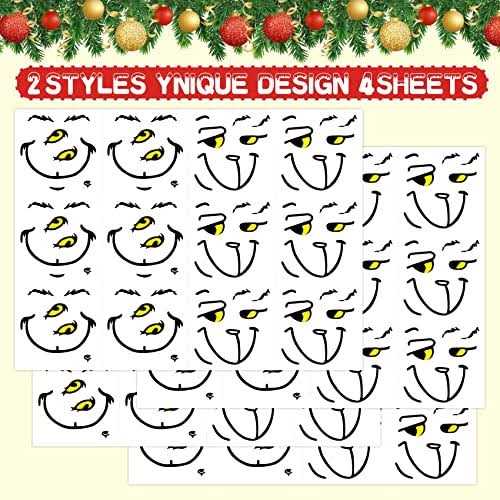 Christmas Stickers for Ornaments 48pcs Christmas Stickers for Ornaments Christma - Image 3
