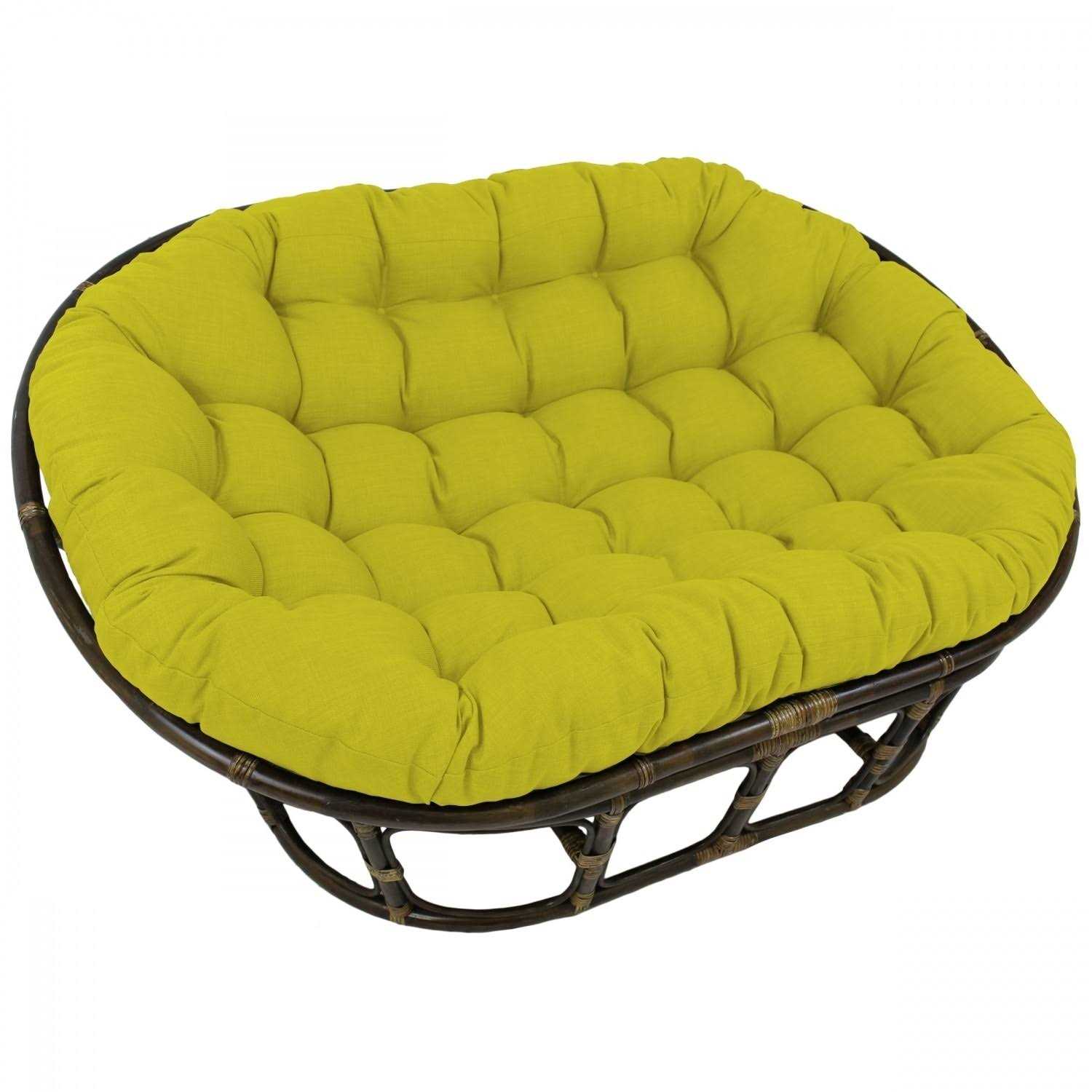 Blazing Needles 78-Inch Indoor/Outdoor Double Papasan Cushion - Image 4