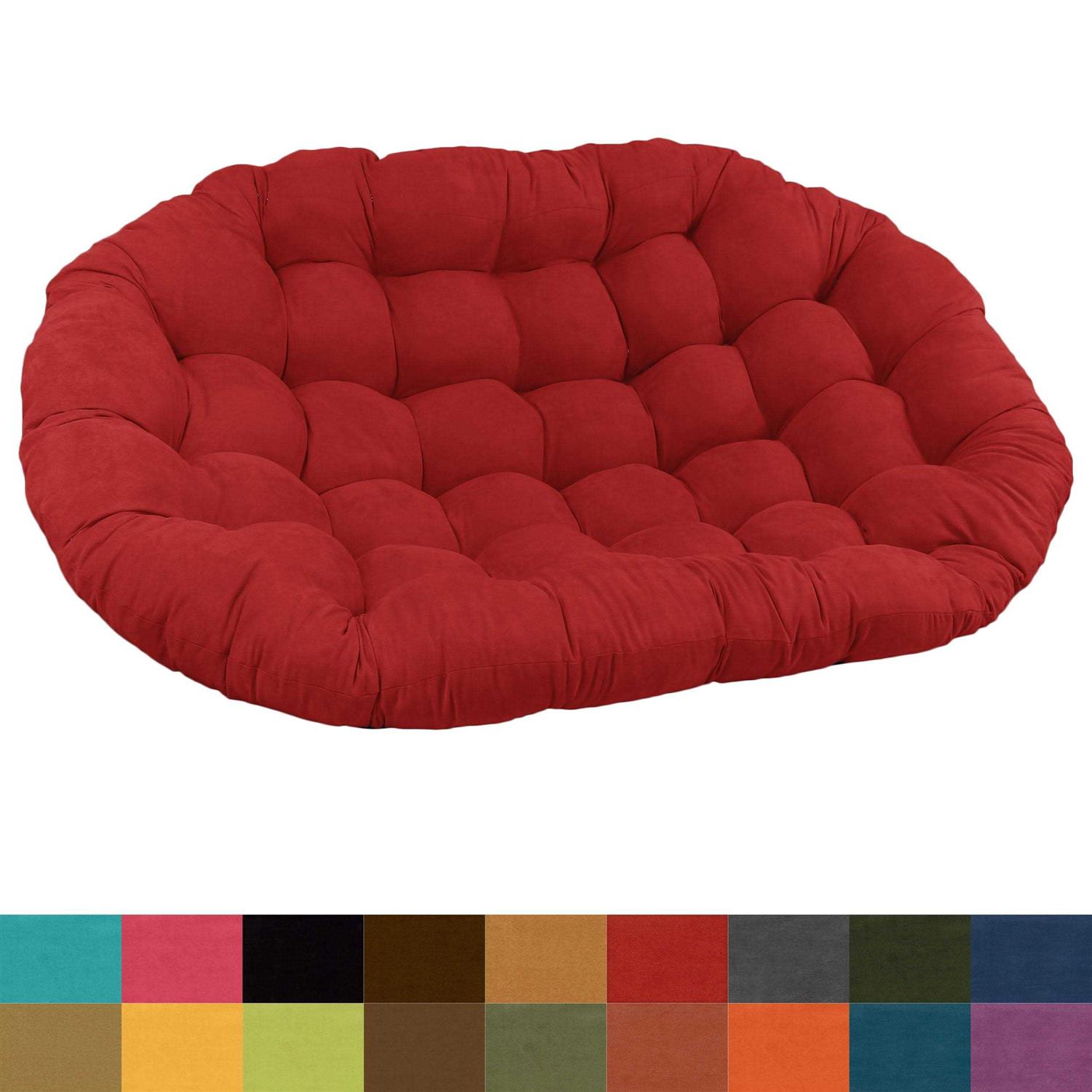 Blazing Needles 78-Inch Indoor/Outdoor Double Papasan Cushion - Image 4