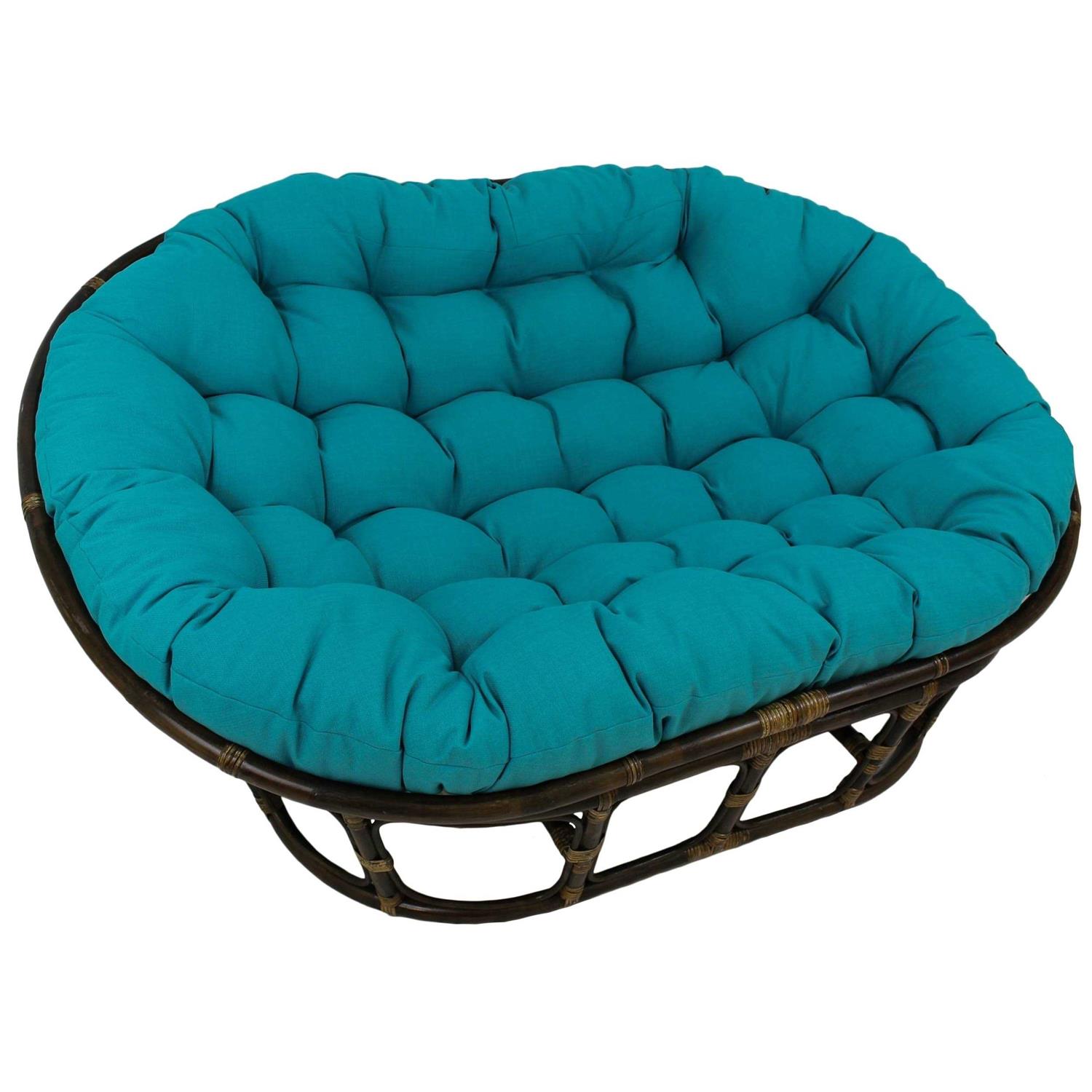 Blazing Needles 78-Inch Indoor/Outdoor Double Papasan Cushion - Image 3